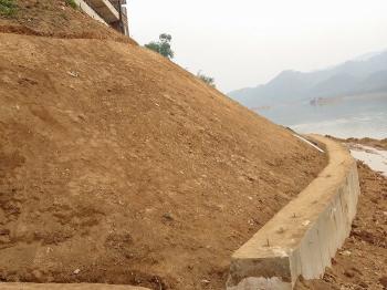 廣西梧州旺村水電站庫岸防護工程